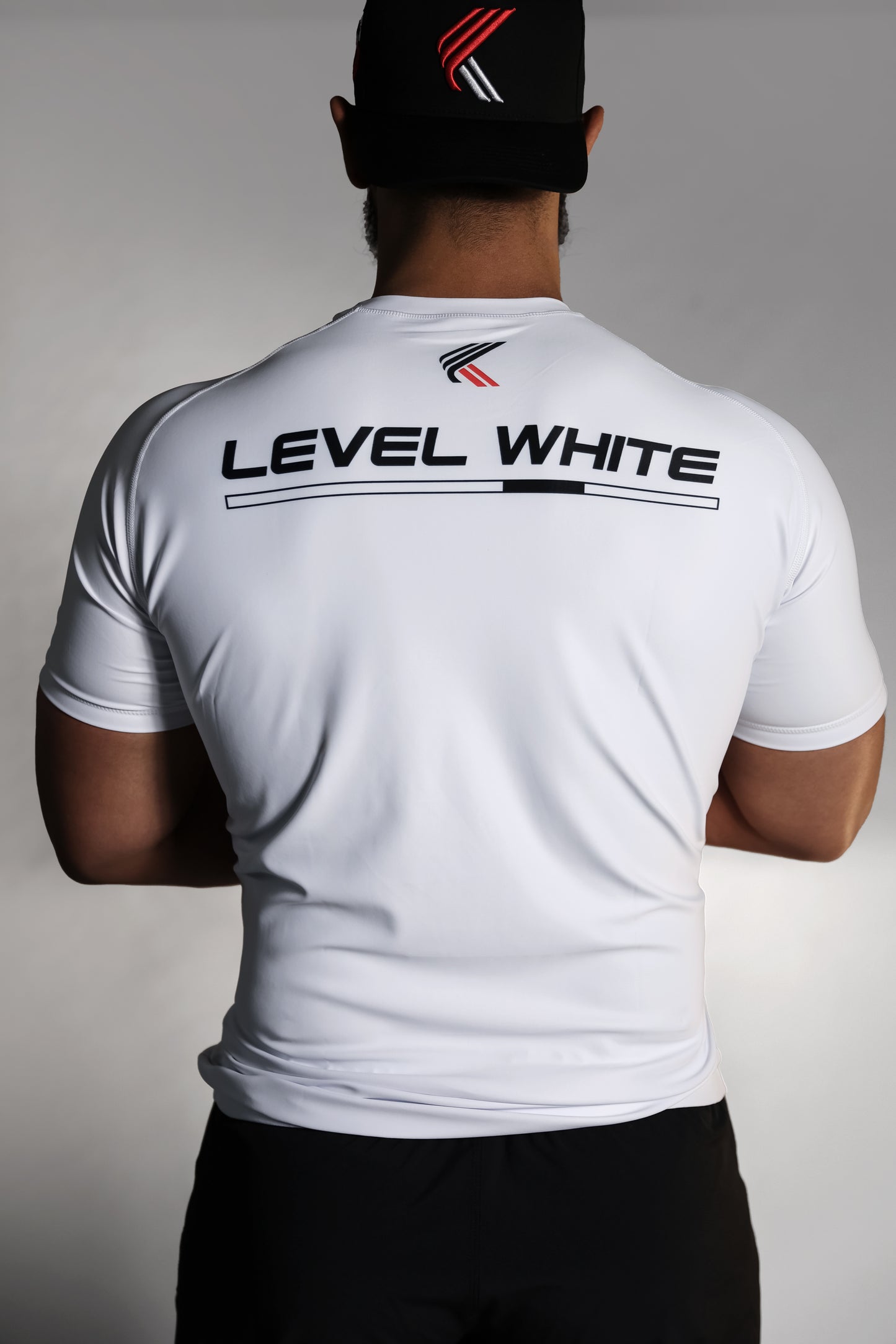 WHITE RANKED RASHGUARD